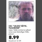 Allahindlus - CD "JAAN TÄTTE. TULEMINE"