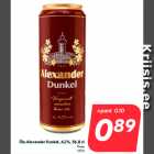 Allahindlus - Õlu Alexander Dunkel, 4,2%, 56,8 cl