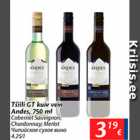 Allahindlus - Tšilli GT kuiv vein Andes, 750 ml