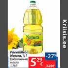 Allahindlus - Päevalilleõli Natura, 3 l