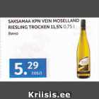 Allahindlus - SAKSAMAA KPN VEIN MOSELLAND RIESLING TROCKEN