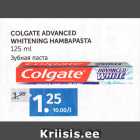 COLGATE ADVANCED WHITENING HAMBAPASTA 125 ML