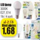 LED lamp 3000K