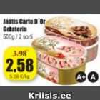 Jäätis Carte D´Or Gelateria