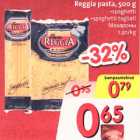 Allahindlus - Reggia pasta, 500g *spaghetti *spaghetti tagliati 