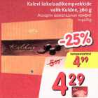 Allahindlus - Kalevi šokolaadikompvekkide valik Kuldne, 360g