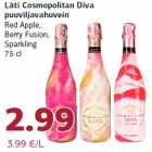 Allahindlus - Läti Cosmopolitan Diva
puuviljavahuvein