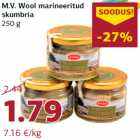 Allahindlus - M.V. Wool marineeritud
skumbria
250 g