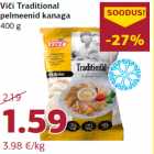 Allahindlus - Viči Traditional
pelmeenid kanaga
400 g