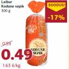 Allahindlus - Leibur
Kodune sepik
300 g