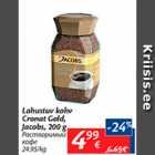 Allahindlus - Lahustuv kohv Cronat Gold, Jacobs, 200 g