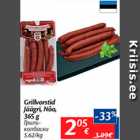 Allahindlus - Grillvorstid Jäägri, Nõo, 365 g