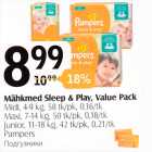 Mähkmed - Mähkmed Sleep & Play, Value Pack