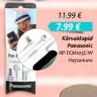 Kõrvaklapsid Panasonic