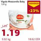 Vigala Mozzarella Baby 120 g