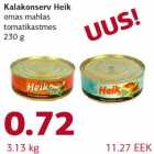 Kalakonserv Heik omas mahlas tomatikastmes 230 g