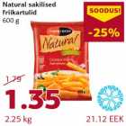 Natural sakilised friikartulid 600 g