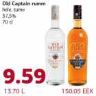 Allahindlus - Old Captain rumm hele, tume 37,5% 70 cl