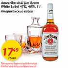 Alkohol - Amerika viski Jim Beam White Label 4YO