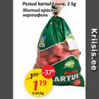 Allahindlus - Pestud kartul Laura, 2 kg