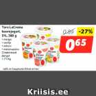 Allahindlus - Tere LaCrema
koorejogurt,
5%, 380 g