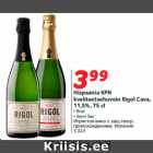 Allahindlus - Hispaania KPN kvaliteetvahuvein Rigol Cava,
11,5%, 75 cl


