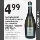 Allahindlus - Itaalia kaitstud päritolunimetusega poolvahuvein Terra Serena Prosecco Frizzante DOC