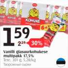 Vanilli glasuurkohukese multipakk 17,5%