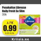 Allahindlus - Pesukaitse Libresse Daily Fresh So Slim 30 tk