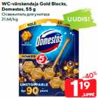 WC-värskendaja Gold Blocks,
Domestos, 55 g
