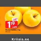 Õunad Golden, 1 kg
