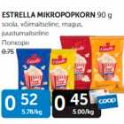 Allahindlus - ESTRELLA MIKROPOPKORN 90 G