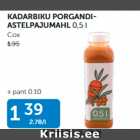 KADARBIKU PORGANDI-ASTELPAJUMAHL 0,5 L