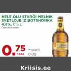 HELE ÕLU STARÕI MELNIK
SVETLOJE IZ BOTSHONKA
4,8%, 0,5 L