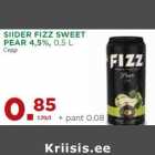 SIIDER FIZZ SWEET
PEAR 4,5%, 0,5 L