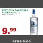 EESTI VIIN SAAREMAA
VODKA 40%, 1 L