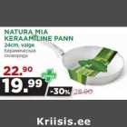 Allahindlus - NATURA MIA
KERAAMILINE PANN
24cm, valge