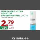 Allahindlus - MEN EXPERT HYDRA
SENSITIVE
RASEERIMISVAHT, 200 ml