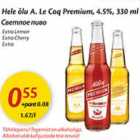 Allahindlus - Hele õlu A.Le Coq Premium, 4,5%, 330 ml