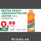 NESTEA PEACH
VIRSIKUMAITSELINE
JÄÄTEE 1,5 L