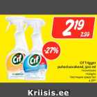 Allahindlus - Cif Trigger
puhastusvahend, 500 ml