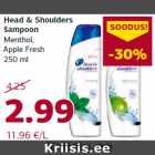 Allahindlus - Head & Shoulders
šampoon