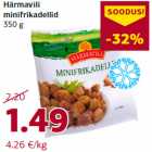 Allahindlus - Härmavili
minifrikadellid
350 g