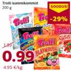 Allahindlus - Trolli kummikommid
200 g