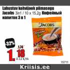 Allahindlus - Lahustuv kohvijook piimasegu
Jacobs 