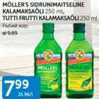 MÖLLER´S SIDRUNIMAITSELINE KALAMAKSAÕLI 250 ML, TUTTI FRUTTI KALAMAKSAÕLI 250 ML