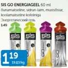 Allahindlus - SIS GO ENERGIAGEEL 60 ML