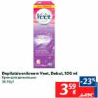 Depilatsioonikreem Veet, Debut, 100 ml
