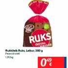 Rukkileib Ruks, Leibur, 380 g
