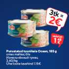 Purustatud tuunikala Ocean, 185 g
